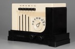 Philco UA52P in Ivory + Black - Incredible Ultra Rare Deco Radio